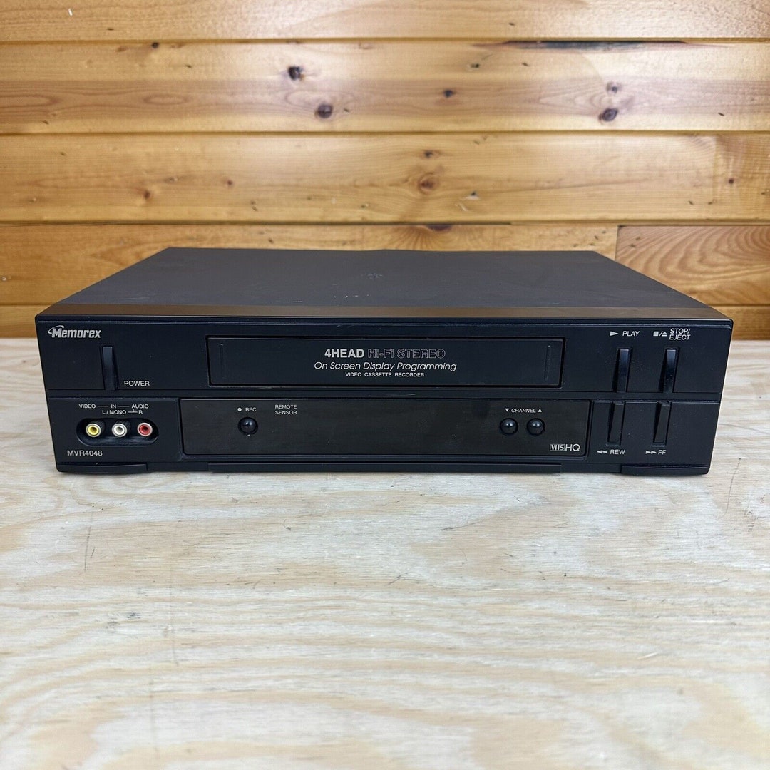 Memorex VHS VCR MVR5048 Black 4 Head Hifi Video Cassette Etsy