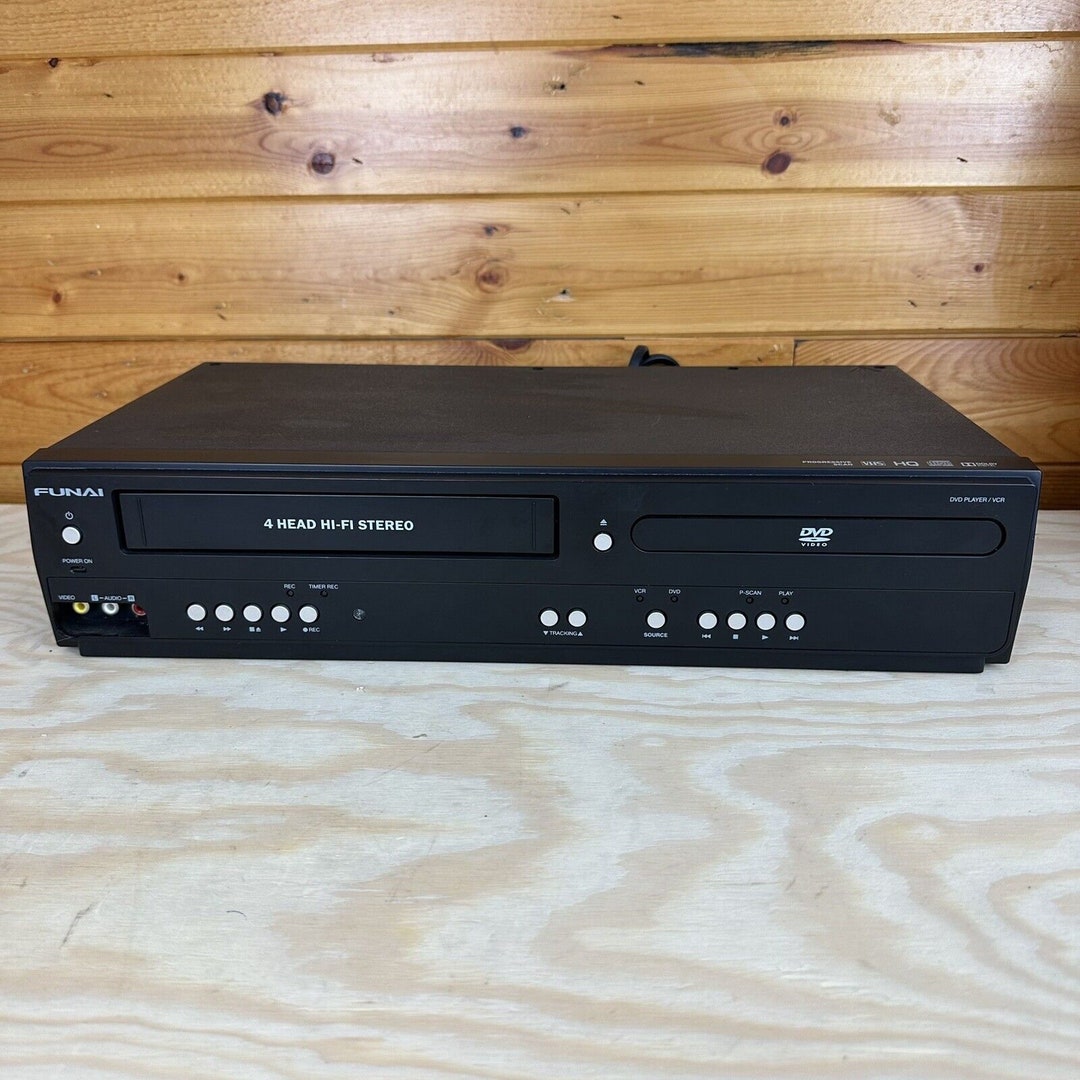 Funai DVD/VCR Combo Player VCR Recorder DV220FX4 Tested No Etsy