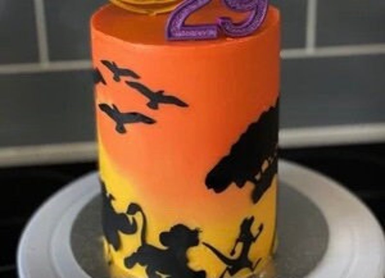 Lion King Cake Topper / Shipping the Next Day / Simba Topper / Etsy