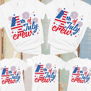 Fourth Of July-bemanning png, familie 4 juli png, Onafhankelijkheidsdag png, 4 juli-bemanning, familieshirtontwerp, patriottisch png-bestand