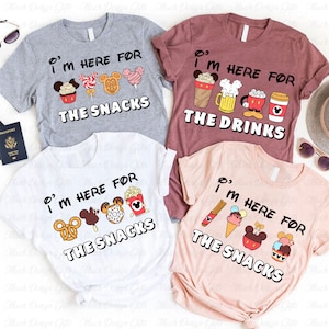 I&#39;m Here For The Snack Svg, Snack Vacation Svg, Drinks and Foods Svg, Snacking Around, Mouse Snackgoal Svg, Mouse and Friends,Vacay Mode Svg