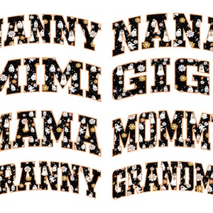 Retro Halloween Mama PNG Bundle, Spooky Mama Png, Halloween Png, Halloween Grandma Shirt Designs, Nana Mimi Granny Png, Gift for Mom