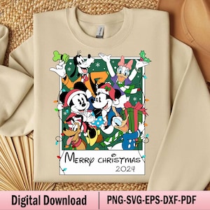 Christmas Tarot Mouse and Friends Svg, Merry Christmas Svg, Xmas Holiday Svg, Christmas Shirt, Christmas Vibes Svg, Christmas Gifts