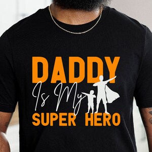 Daddy is My Supper Hero Svg, Army Dad Svg, Father&#39;s Day Svg, Supperdad Svg, New dad, Daddy Gift, Digital Download