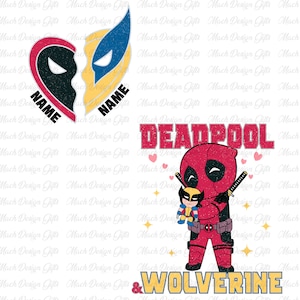 Personalized Bestie Hero Png, Cartoon Characters, Superhero Png, Friendship Png, Friendsquad Png, Family Vacation Png, Vacay Mode Png