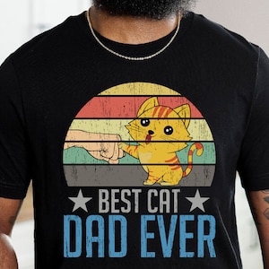 Cat Daddy Svg, Father&#39;s Day Svg, Best Cat Dad Ever Svg, Cat lover Svg, Dad Sublimation Design, Father&#39;s Day Gift, Happy Father&#39;s Day