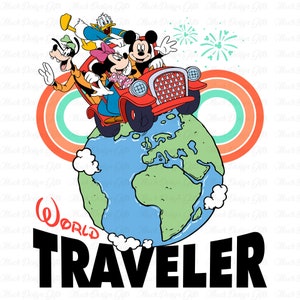 World Traveler Svg, Family Trip Svg, Family Vacation Svg, Mouse and Friends, Matching Family Svg, Family Vacay Shirts Svg, Files For Cricut