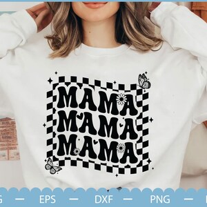 Mama Mama Mama Svg, Mothers Day Svg, Boho mama svg, Leopard Print Mom svg, mama square svg, Mom Life Svg, Mother&#39;s day gift Svg,