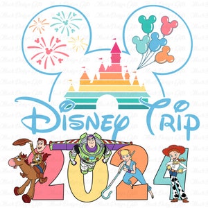 Toy Family Trip 2024 Svg, Family Vacation Svg, Matching Family Svg, Cartoon Characaters,Vacay Mode Svg,Family Vacay Shirt Png,Holiday Shirt