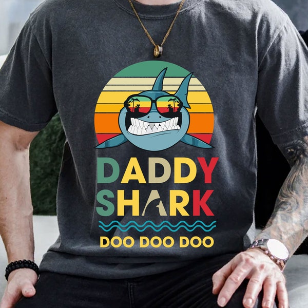 Daddy Shark Svg, Daddy Shark Birthday svg, Father's Day Svg, doo doo doo svg, Daddy Shark Shirt Design, Gift for Dad