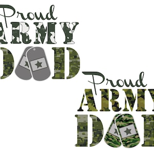 Paquete de Svg de Papá de la Marina Orgullosa, Svg del Ejército, Svg del Día del Padre, Svg de la Esposa de la Marina, Svg Militar, Svg de la Marina de los EE. UU., Svg Veterano, Regalo para Papá