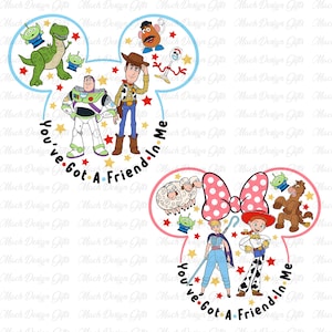 You&#39;ve Got A Friend In Me Svg Png, My First Trip Svg, Magical Kingdom Svg, Family Vacation Svg, Best Day Ever, Friend Squad Svg, Vacay Mode