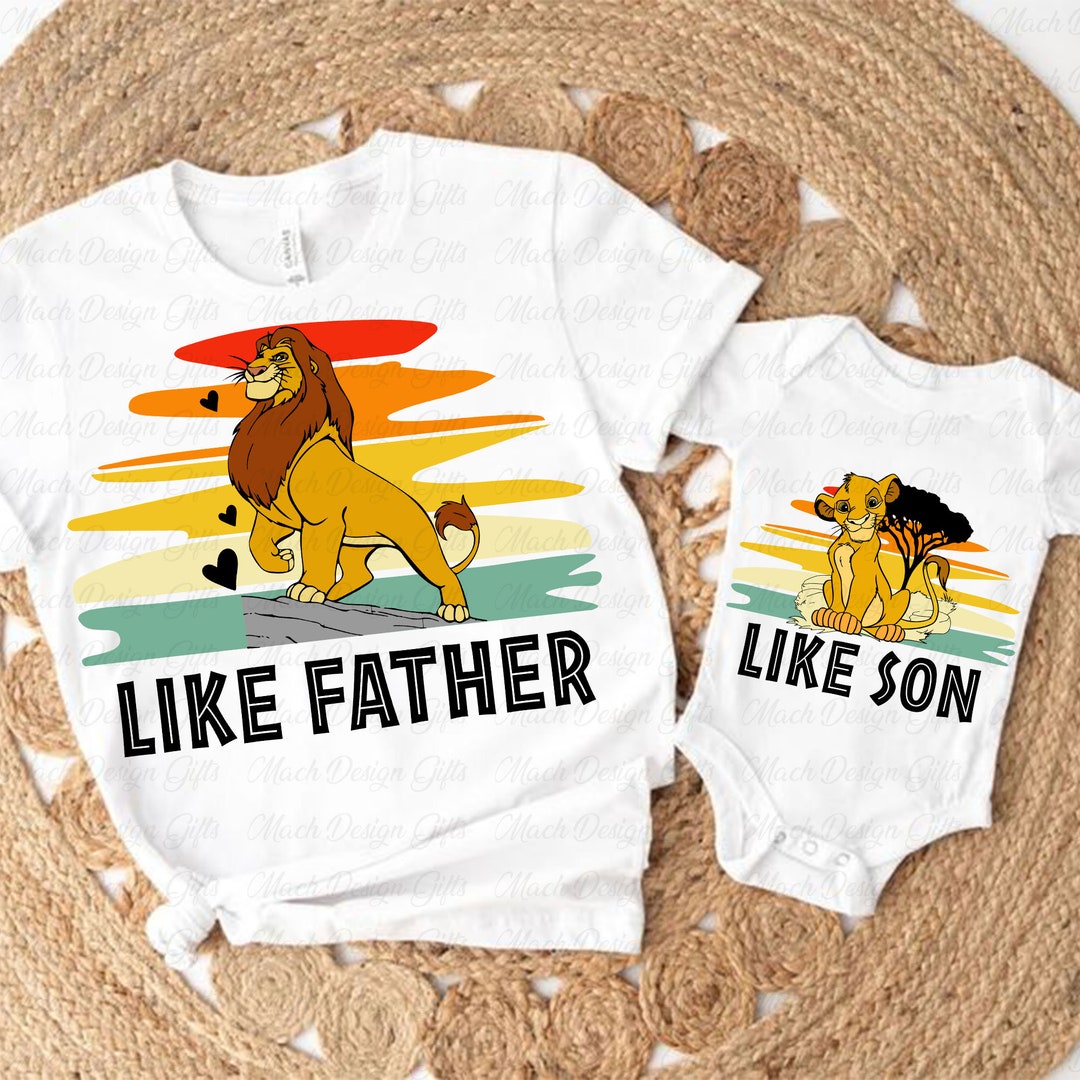 Like Father Like Son Svg, Matching Dad and Son Svg, Fathers Day Svg ...