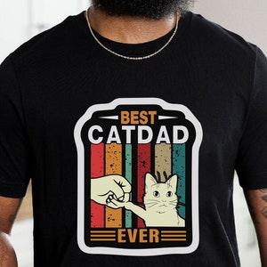 Best Cat Dad Ever Svg, Cat lover Svg, Father&#39;s Day Svg, Cat Daddy Svg, Dad Sublimation Design, Father&#39;s Day Gift, Happy Father&#39;s Day