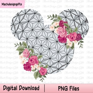 Floral Epcot Festival Png, Flower and Garden Festival, Epcot Festival Png. Mouse and Friends, Family Vacation Png, Family Trip 2024 Png