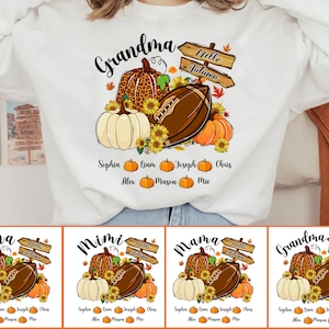 Grandma Life Personalized Png Bundle, Thanksgiving Png, Grandma Fall Png, Fall Vibes Png, Grandma Pumpkin Png, Gift For Nana Mimi Gigi