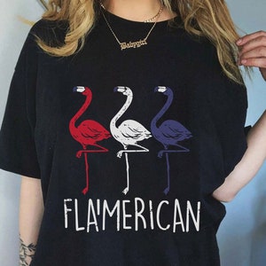 Flamerica Flamingos 4th of July Svg, Flamingo Lovers Svg, American Flag Flamerica, Patriotic Flamingo, Independence Day Gift