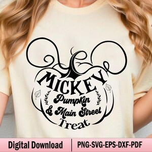 Halloween Pumpkin Svg, Pumpkin Mouse Svg, Mouse and Friends, Halloween Svg, Spooky Season Svg, Trick Or Treat Svg, Halloween Trip Shirt