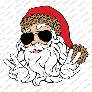 Santa SVG Santa Face Svg Vintage santa Svg Santa Claus svg Christmas Svg Holiday Svg Santa Silhouette Instabt Download