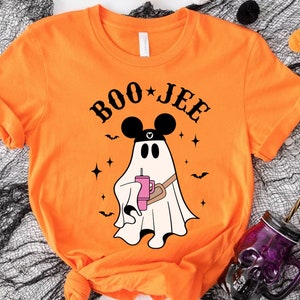 Boo-Jee Stan ley Tumbler SVG, Boojee Ghost Png , Cute Girly Ghost svg, Fall Halloween Inspired SVG, Boojee Ghost with cup and bag PNG