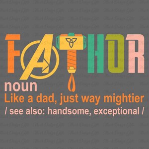 Fathor Svg, Fathers Day Svg, Super Dad Svg, Cartoon Characters, Magical Kingdom Svg, Fathers Day Gift, Father Svg, Dad Svg, Svg Cut Files