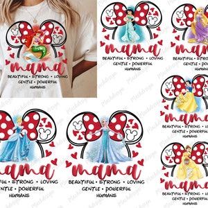 Paquete Mama Princess Png, Paquete Png del Día de las Madres, Mama Life Png, Mama Love Png, Mejor Mamá Png, Princesa Png, Mamá Clipart, Regalos para mamá