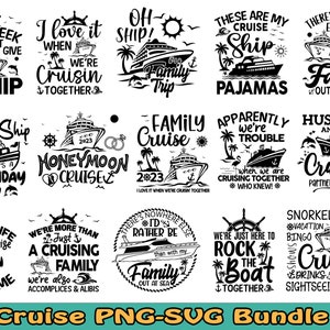 Cruise Svg Bundle, Cruise 2023 Svg, Family Vacation 2023, Anchor Boat ...