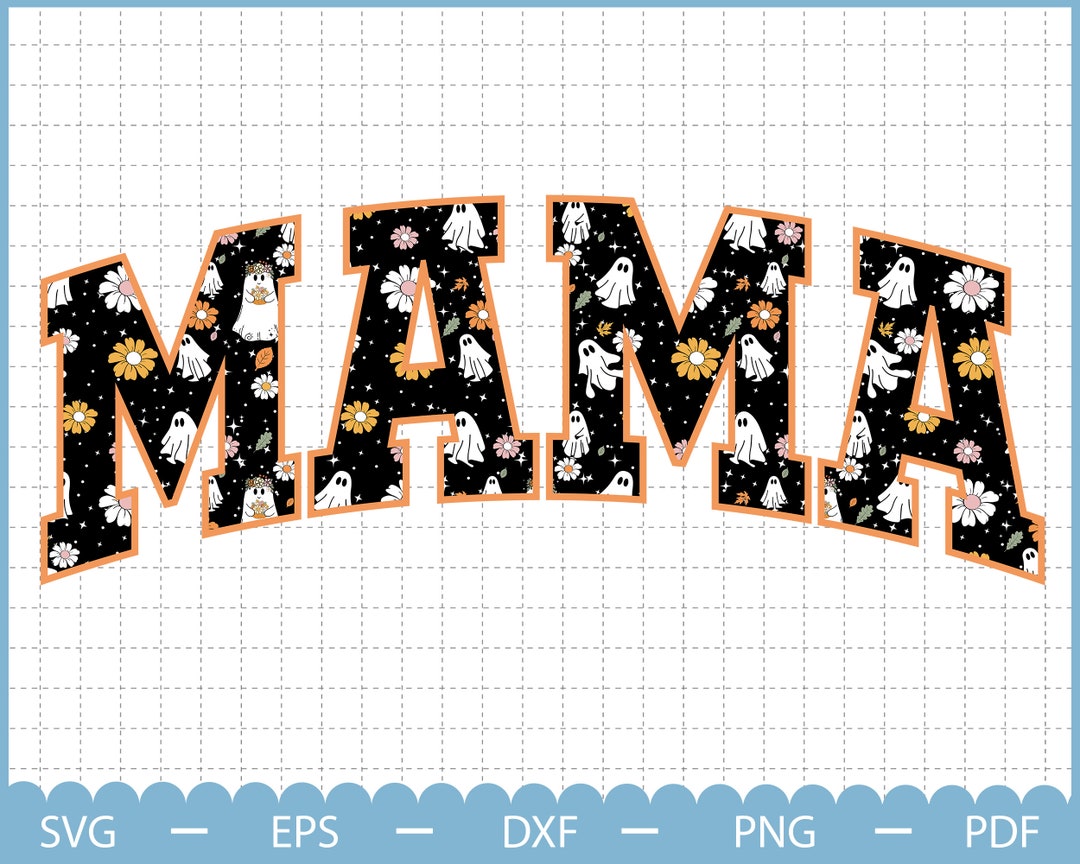 Retro Halloween Mama PNG, Spooky Mama Png, Halloween Png, Halloween