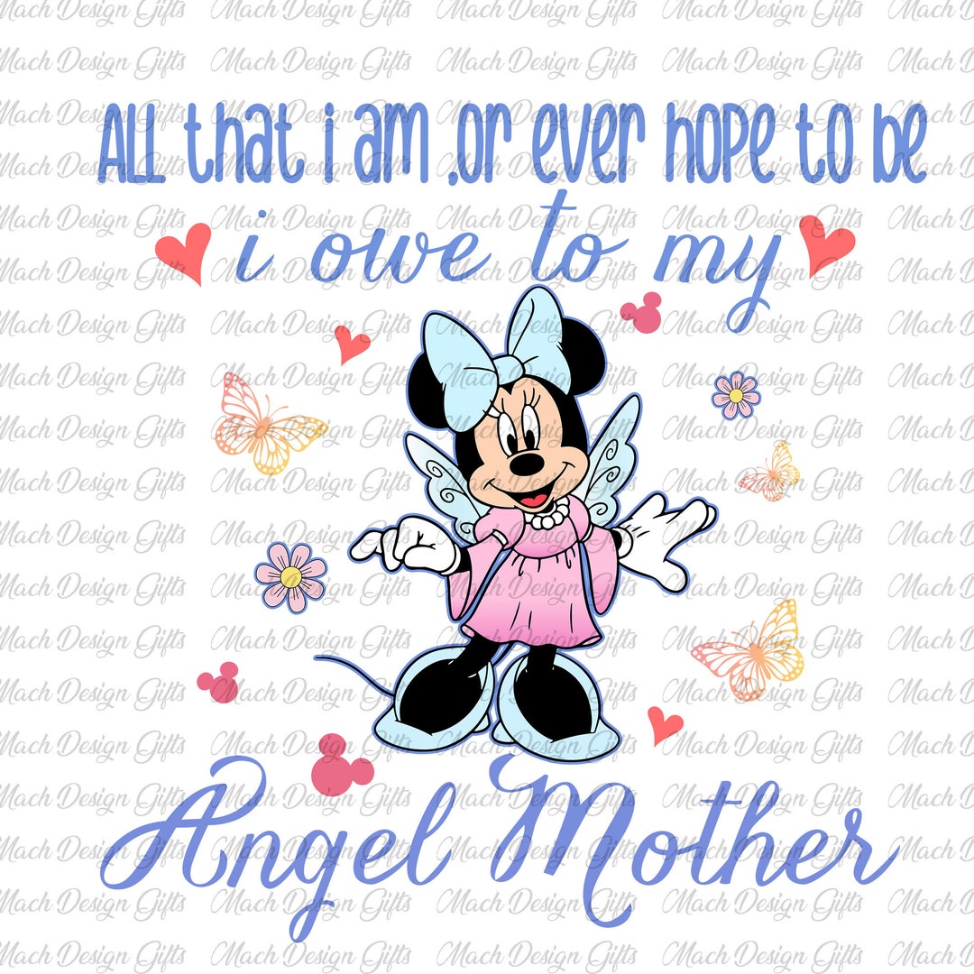 Angel Mother Png, Mothers Day Png, Mothers Day Quotes Png, Mouse and ...
