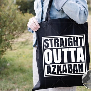 Texte de personnalisation ou numéro, Straight Outta Azkaban Svg, nom personnalisé, Straight Outta Azkaban Cricut Cut File, fichiers Svg pour Cricut image 7