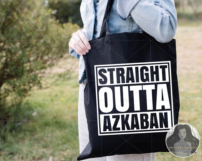 Texte de personnalisation ou numéro, Straight Outta Azkaban Svg, nom personnalisé, Straight Outta Azkaban Cricut Cut File, fichiers Svg pour Cricut image 7