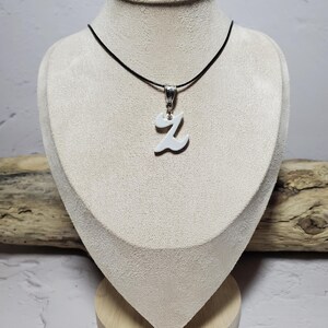 Colgante con la letra Z, joyería con monograma, colgante personalizado con la letra Z, colgante con el alfabeto, elegante letra Z, colgante original con la letra F