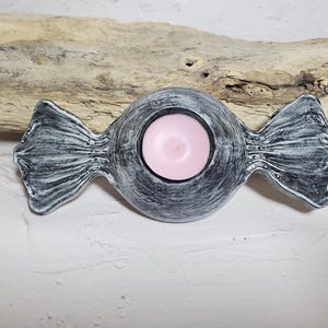 Candy Candle Holder, Decorative Ceramic, Fancy Candle Holder, Interior Decoration, Home Accessory, Designer Candle Holder