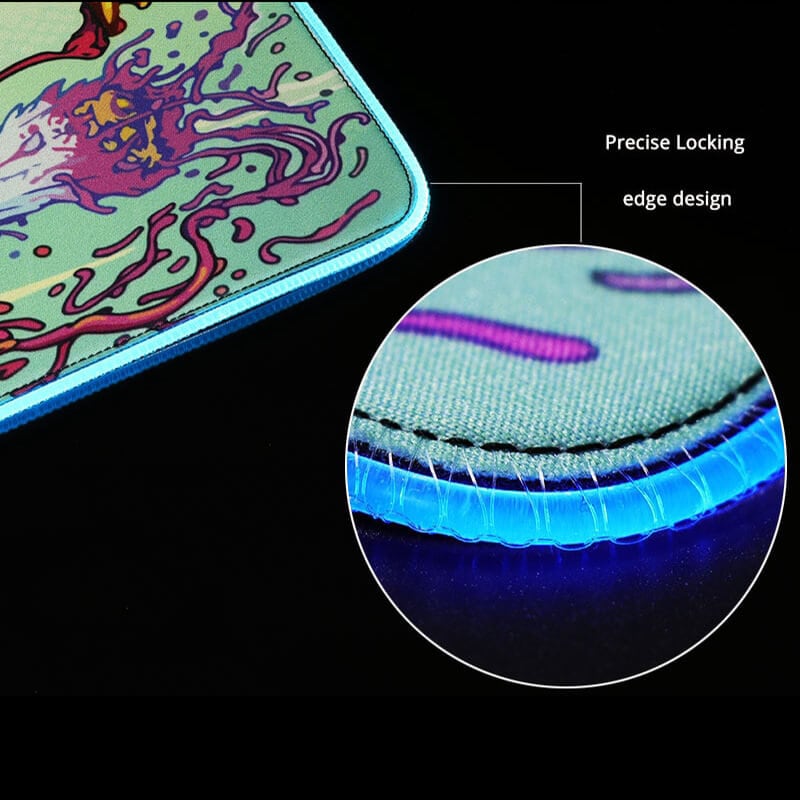 Razer RGB Gaming Mouse Pad ,Led Light Gaming Desk Pad,Neon Gaming Desk