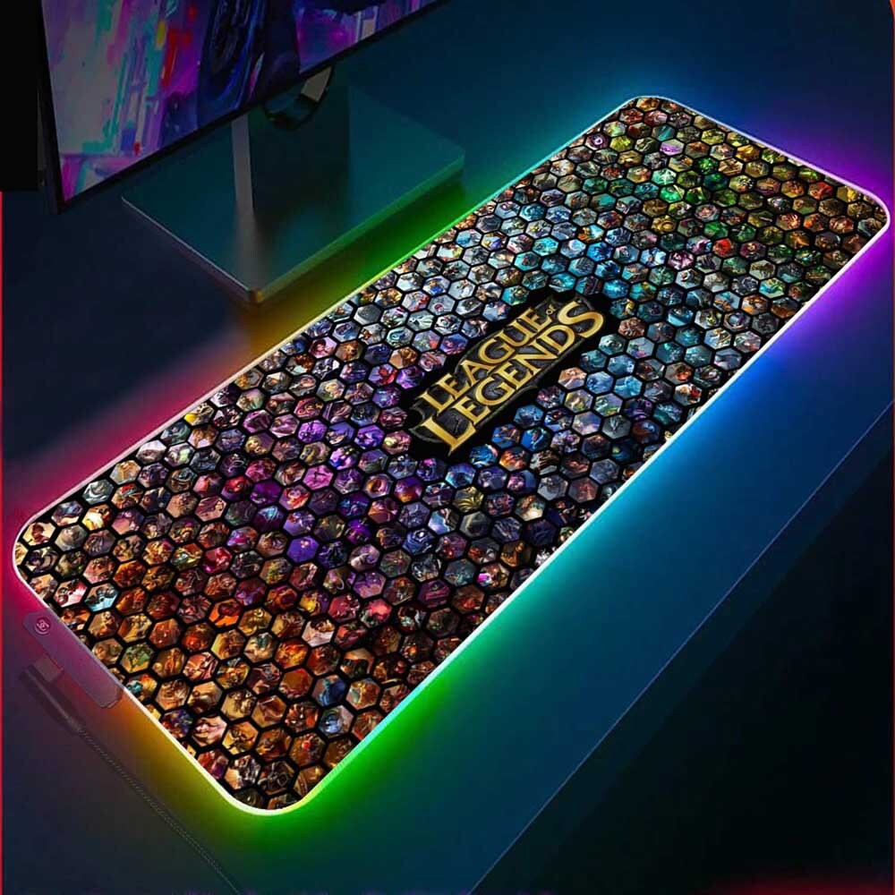 1pc Tapis De Souris De Jeu Lol Tapis De Souris Dordinateur Tapis