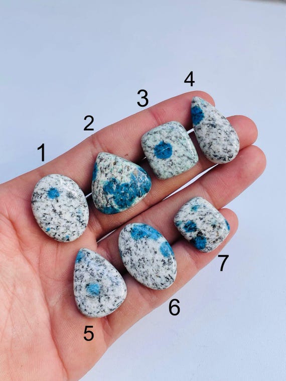 Natural K2 Jasper Cabochon Loose Gemstone Healing Crystal Jewelry Making Stone