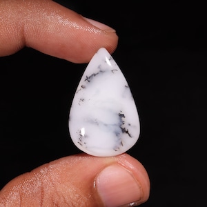 Dendriet Opaal Healing Crystal, Dendriet Opaal Edelsteen, Natuurlijke Dendriet Opaal Steen, Dendriet Opaal Cabochon Voor Ring, Hanger, Sieradensteen