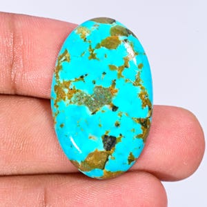 Rare Mineral Kingman American Turquoise Cabochon Loose Gemstone Natural American Turquoise Gemstone For Making Jewelry