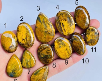 Cabochon di pietra preziosa naturale di nellite – Pietra sciolta per la creazione di gioielli