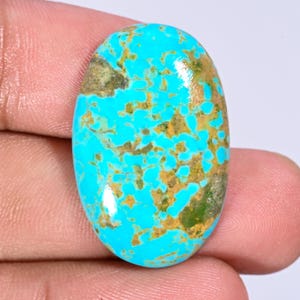 Mineral Kingman American Turquoise Cabochon Loose Gemstone Natural American Turquoise Gemstone For Making Jewelry