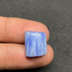 Loose Kyanite Gemstone, Kyanite Cabochon, Kyanite Loose Stone, Kyanite Healing Crystal For Ring, Pendant, Jewelry Making Stone 13.35 Ct
