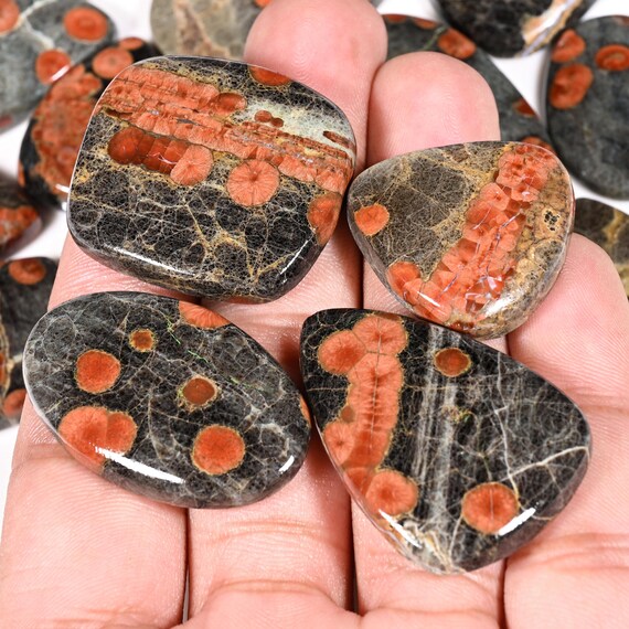 NEW PEANUT OBSIDIAN Cabochon Wholesale Lot By Weight With Different Shapes And Sizes Used For Jewelry Making And Wire Wrapping