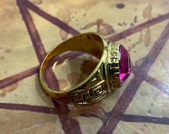 Anneau de réussite de loterie de richesse rapide d'attirer le tétragramme magique 999 de chance d'argent