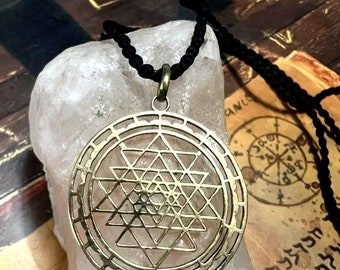 Tantra Orgone Vortex Pendant Gambling Luck Protection Tachyon Supreme Powers