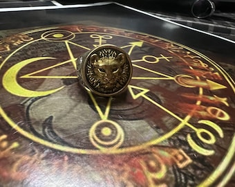 Huntid Ring Positive 9999 Powers Diamond All Success Achivement Anillo poderoso