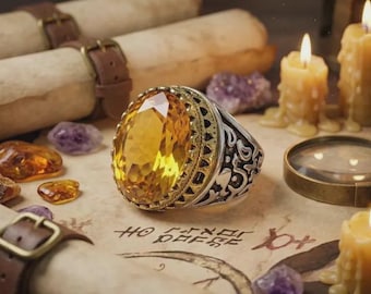Billionaire Maker Real Magic Occult Ring 7609 SpeIIs Wealth Lottery Money Wiccan