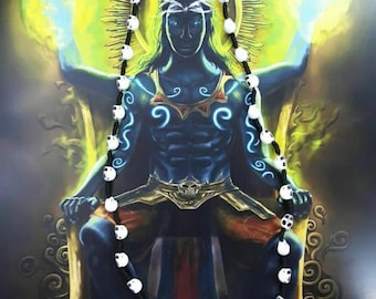 Real aghori made kali ashta siddhi necklace obtain 7occult psychic powers