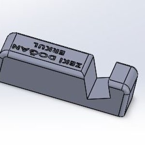 mobile phone stand 3d stl file