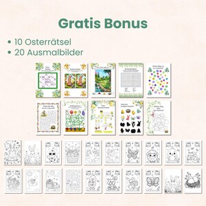 Indoor Easter Scavenger Hunt PDF | Easter Treasure Hunt for Children 5-11 | Egg Hunt with Riddles | Bonus Item Included | Print Instantly image 4