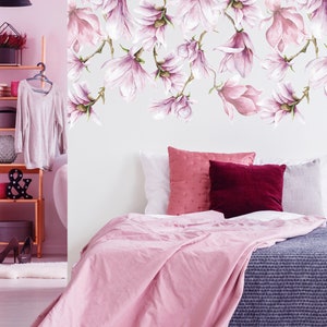 Magnolia wall decal